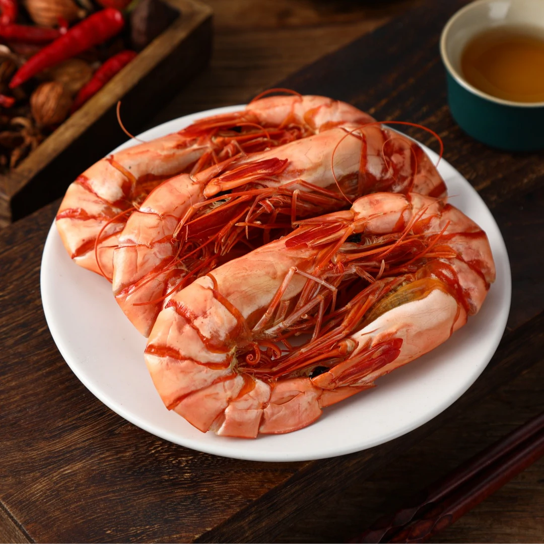 巨大虾【闽仔舟】福利款虾干巨大虾即食海鲜零食休闲零食/冷冻保存
