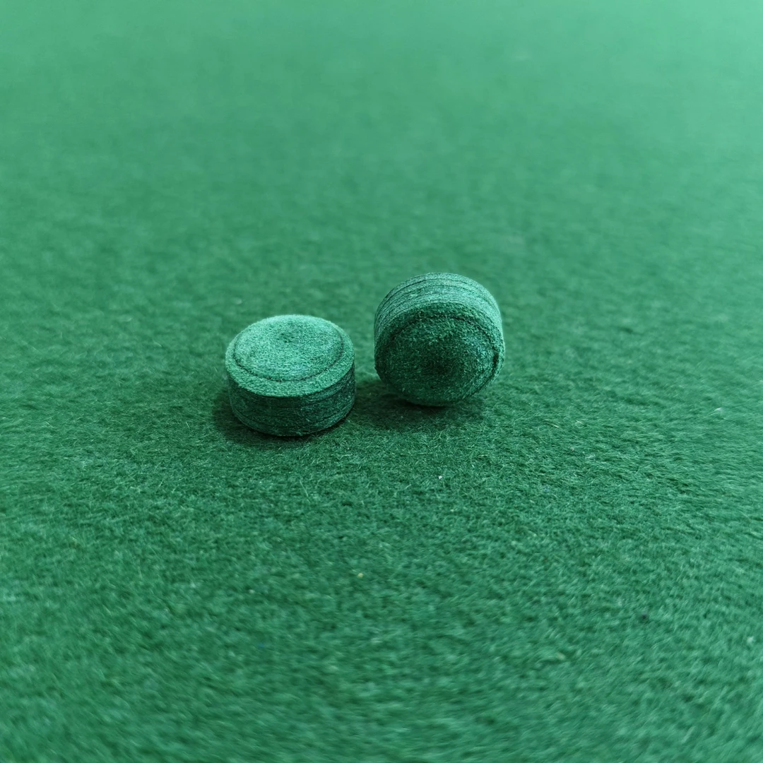 奥那西绿魔皮头 11mm 两颗独立包装 适用于10.0小头杆或斯诺克