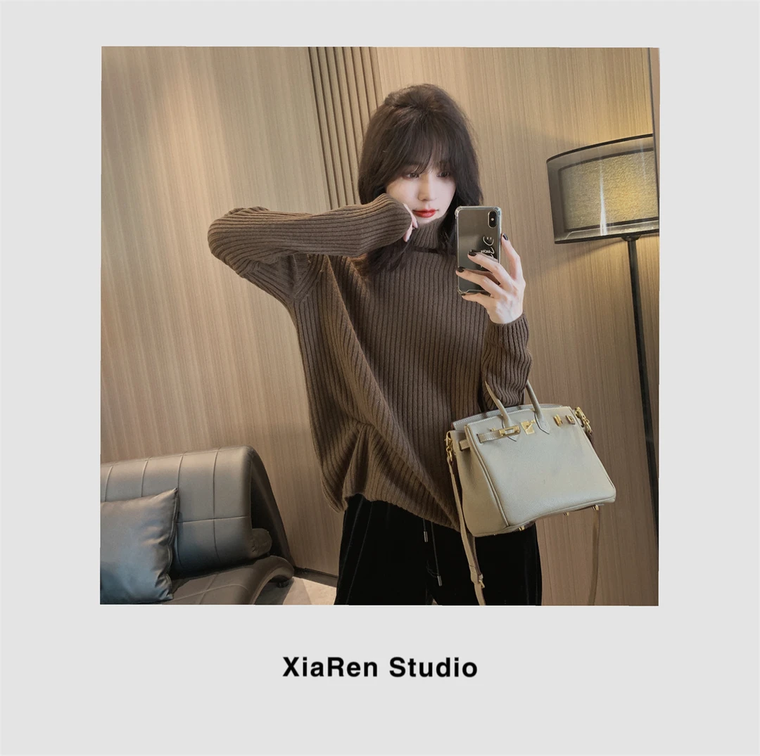 【只出不进】【100%羊毛衫】不可机洗正宗纯羊毛羊毛衫女款高端高领