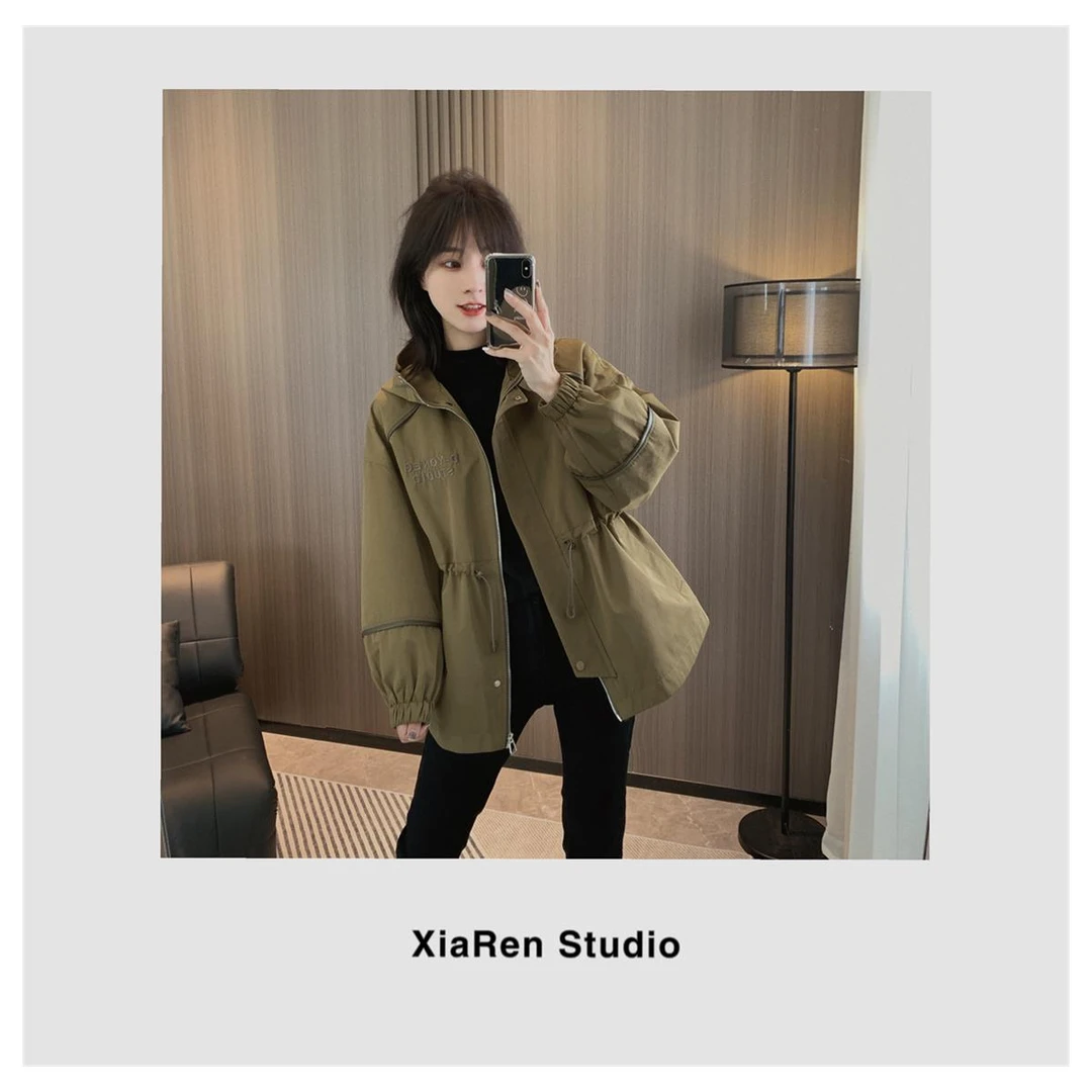 【只出不进】【连帽工装外套】装外套秋款外穿秋天外衣高档秋装
