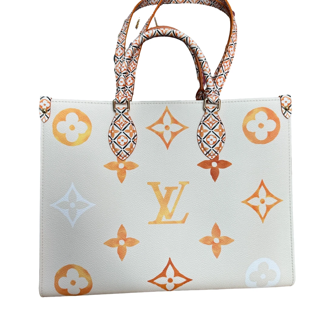 99新 LouisVuitton/路易威登 安洁利 限量款onthego中号 斜跨包