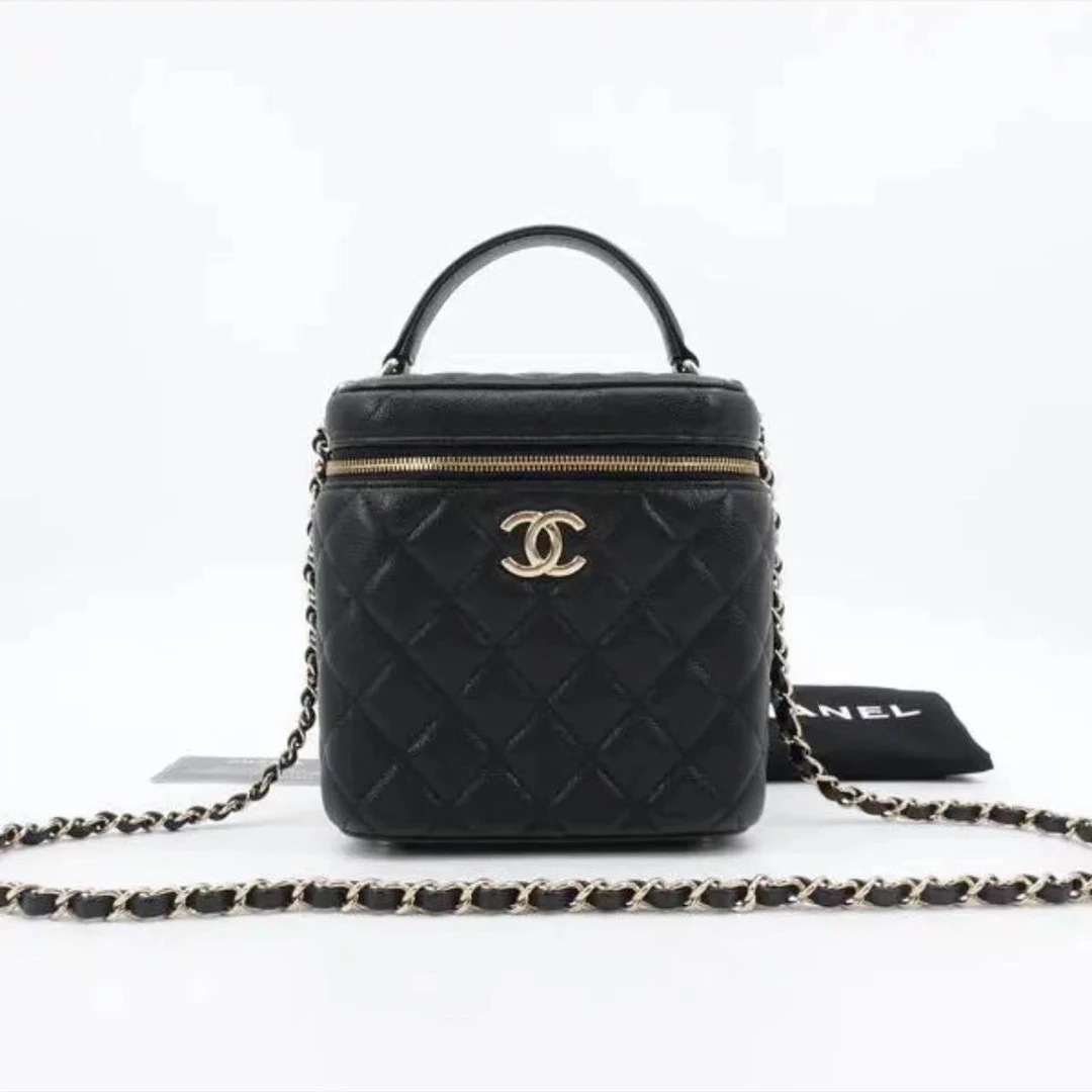 95新 Chanel/香奈儿 安洁利 香奈儿化妆盒 单肩斜挎包