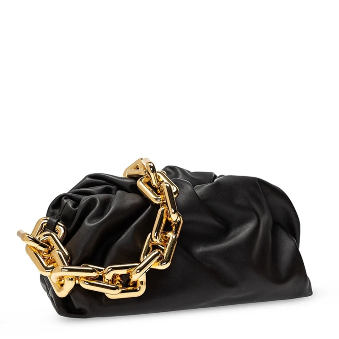 95新 BOTTEGA VENETA/葆蝶家 安洁利阿健葆蝶家链条云朵包