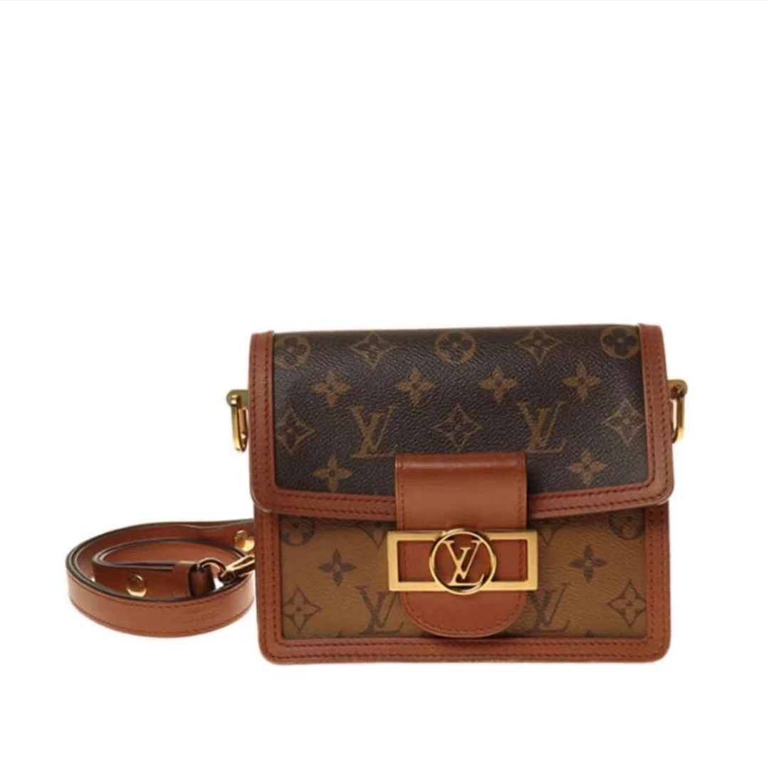 95新 LouisVuitton/路易威登 安洁利lv达芙妮小号斜挎包ZB00771