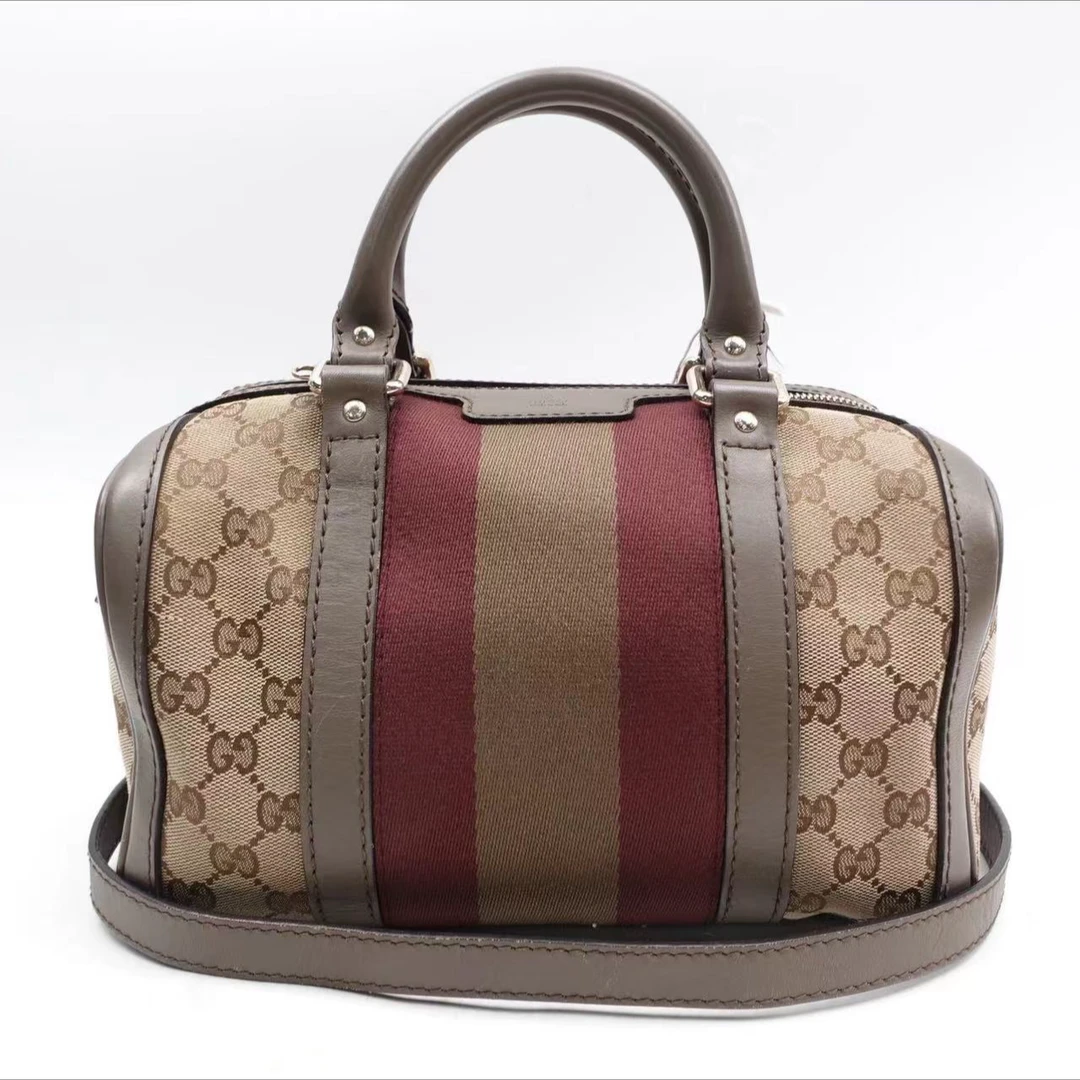 95新 GUCCI/古驰 安洁利阿健GUCCI波士顿25手提包ZB01107