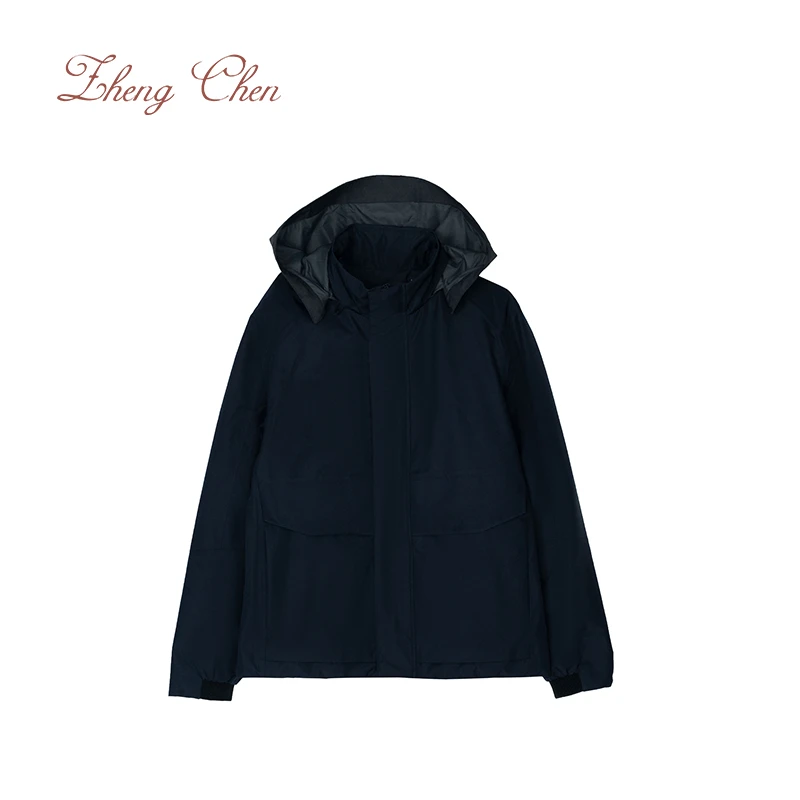 防风防水90白鹅绒商务户外羽绒服 P-K96135