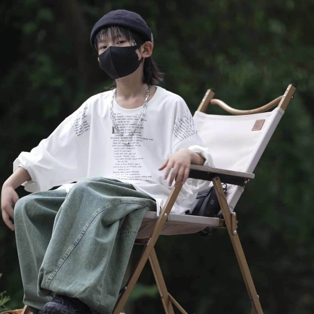 【LIULIUMA】2024夏季新款亲子款休闲套装时尚休闲百搭两件套