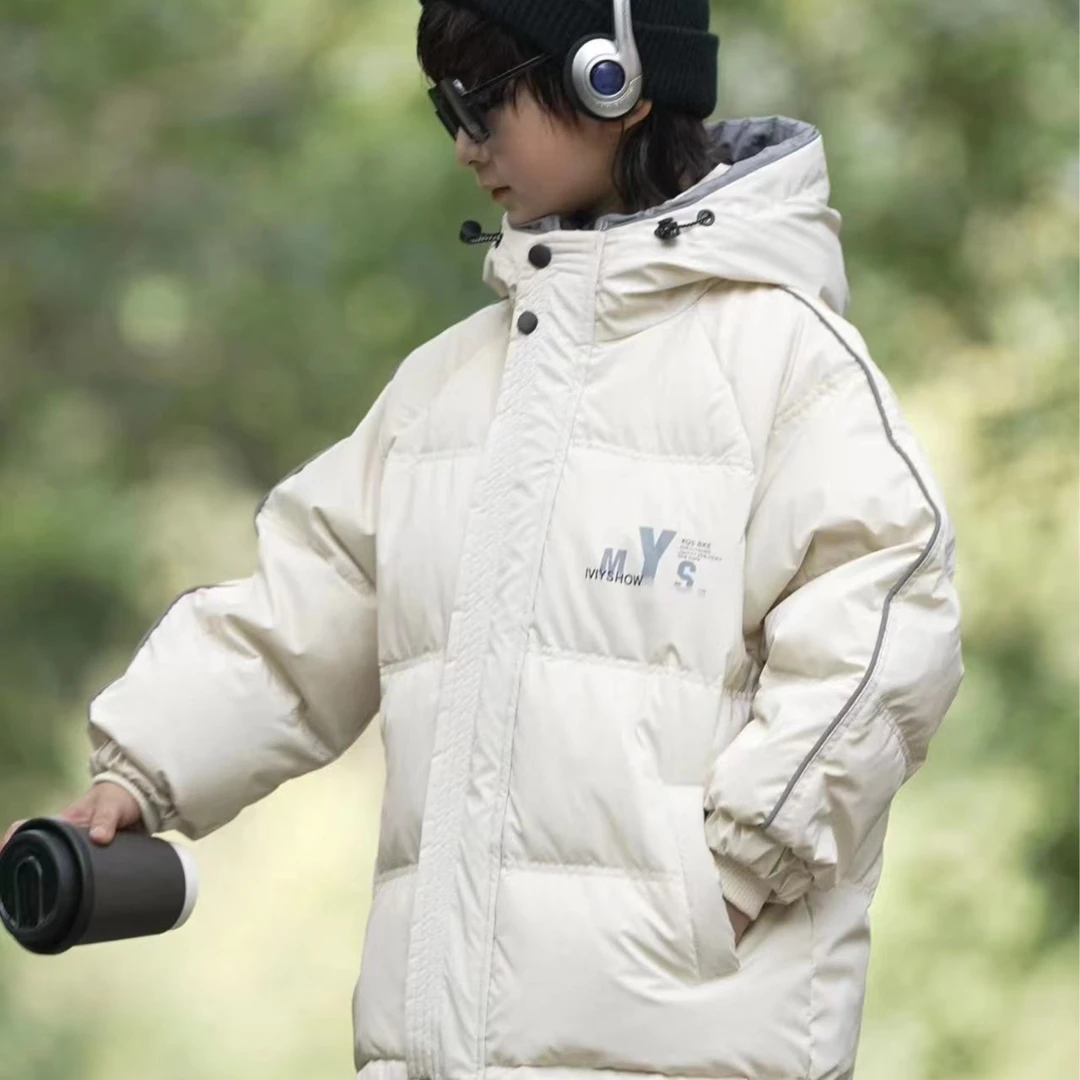 【刘刘妈家】2023年新款亲子版洋气加厚时尚冬季秋冬连帽保暖羽绒服