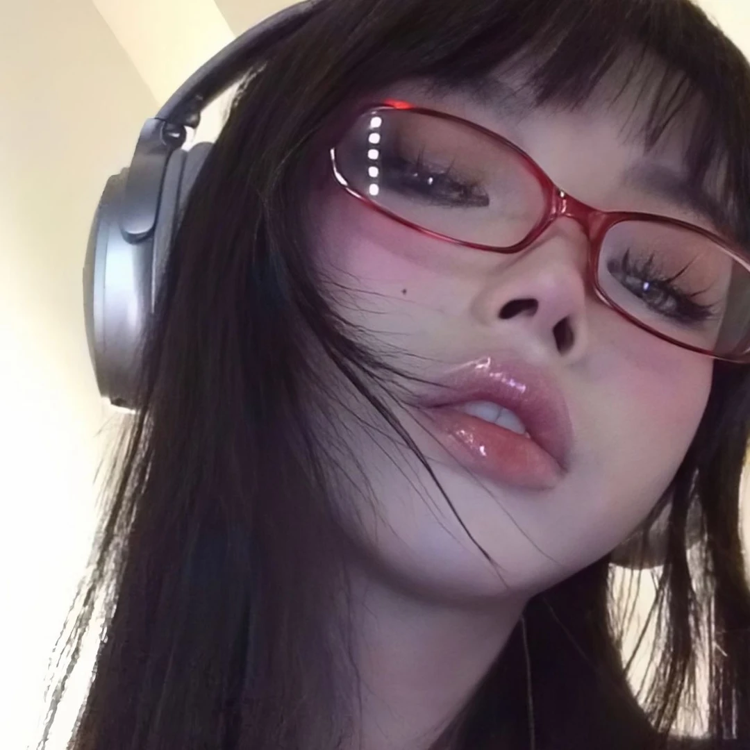 复古透明红色小框椭圆形眼镜架素颜平光镜凹造型女Y2近视眼镜小脸