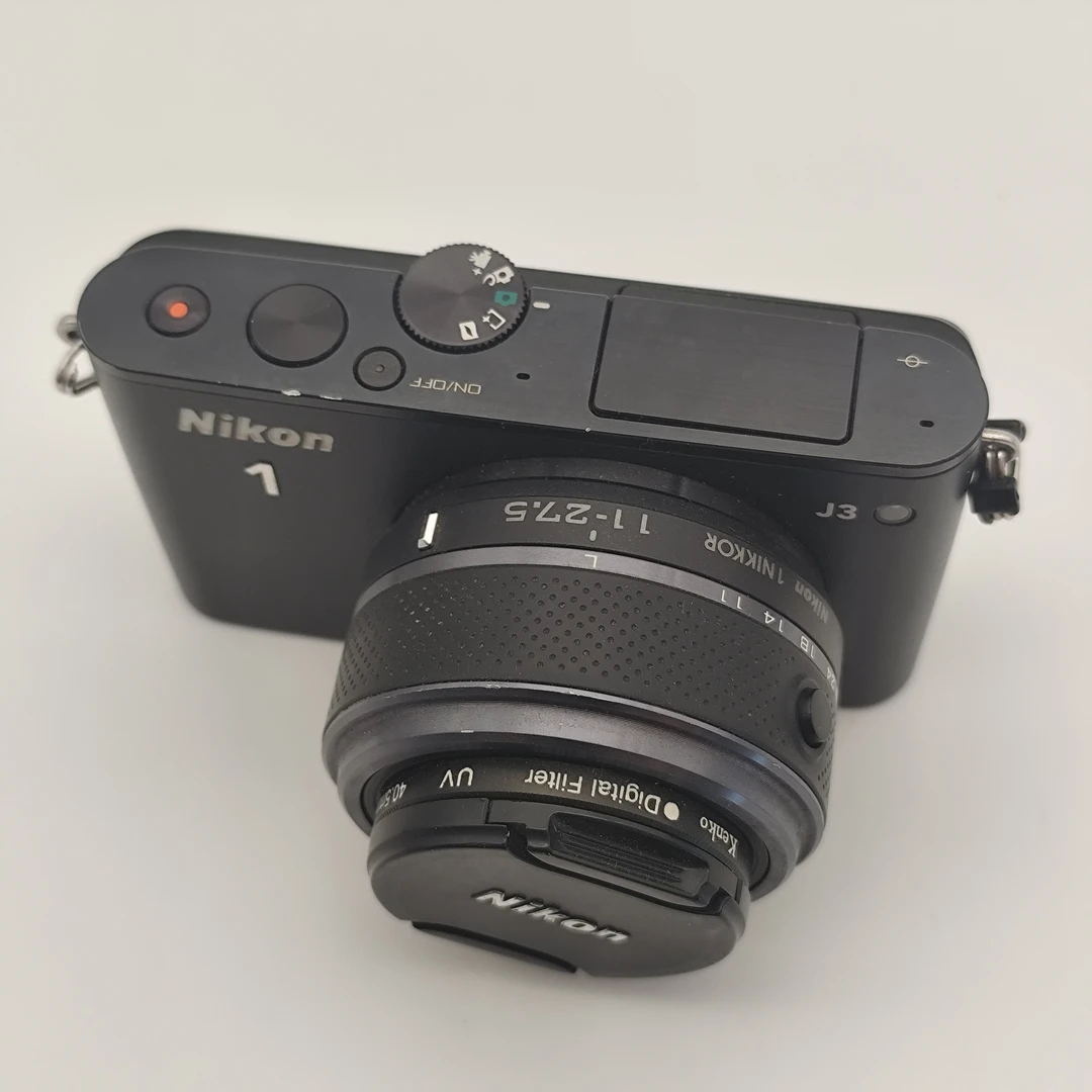 9新 Nikon/尼康 微单相机 尼康j3 黑色 1000w画质 送镜头