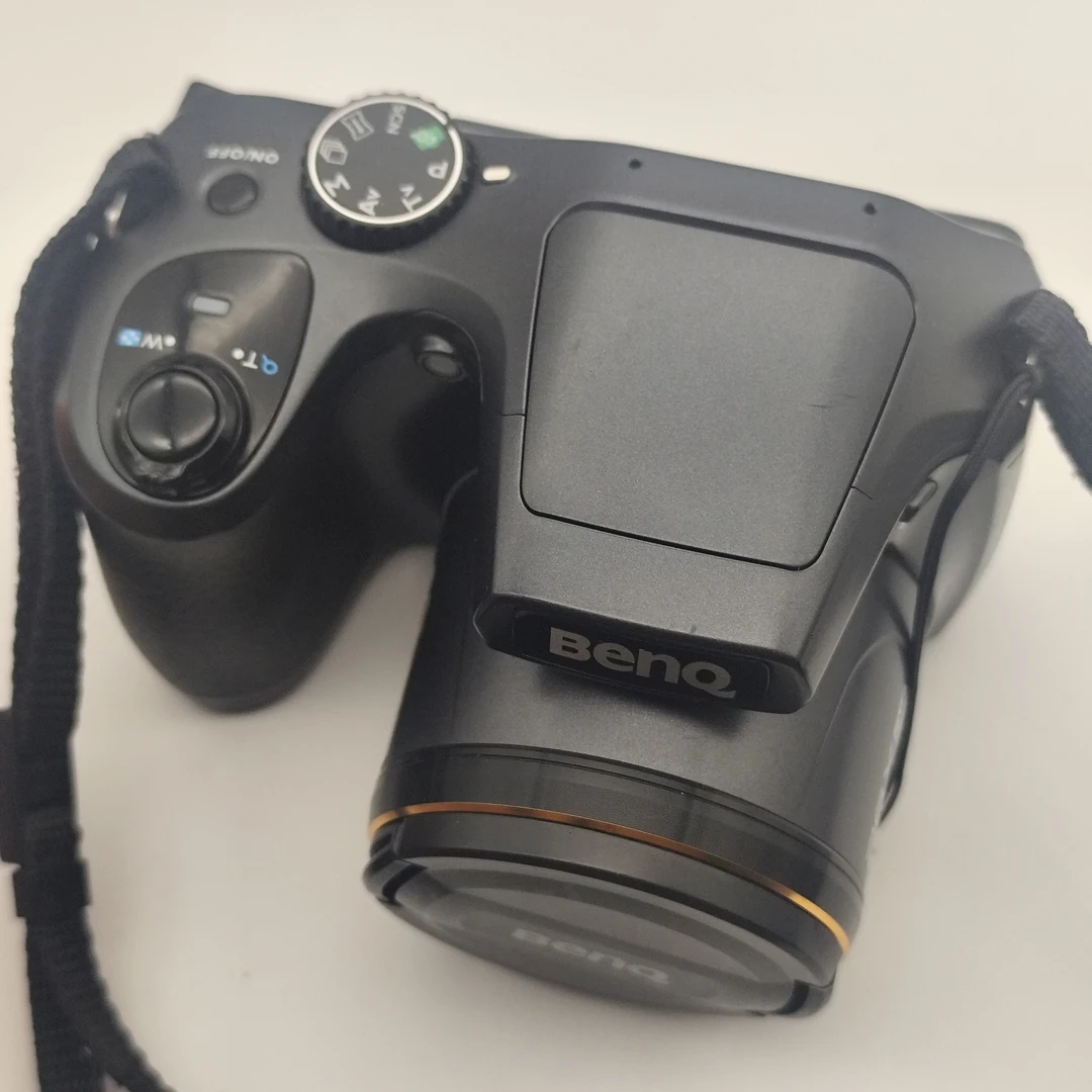 95新 Benq/明基 大长焦ccd相机 明基gh650 黑色 长焦日落风景月亮