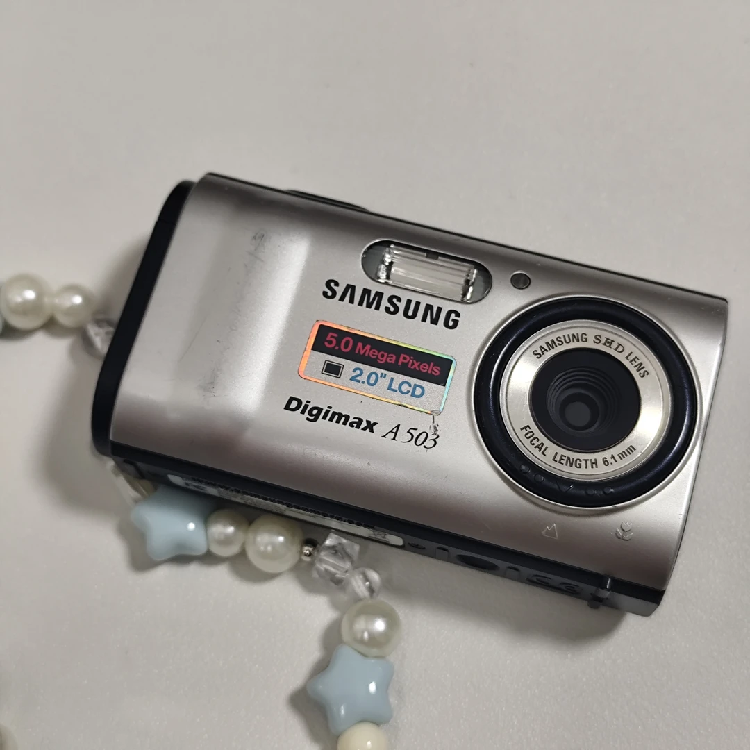 9新 Samsung/三星 复古ccd相机 三星a503 500w画质 5号电池ccd