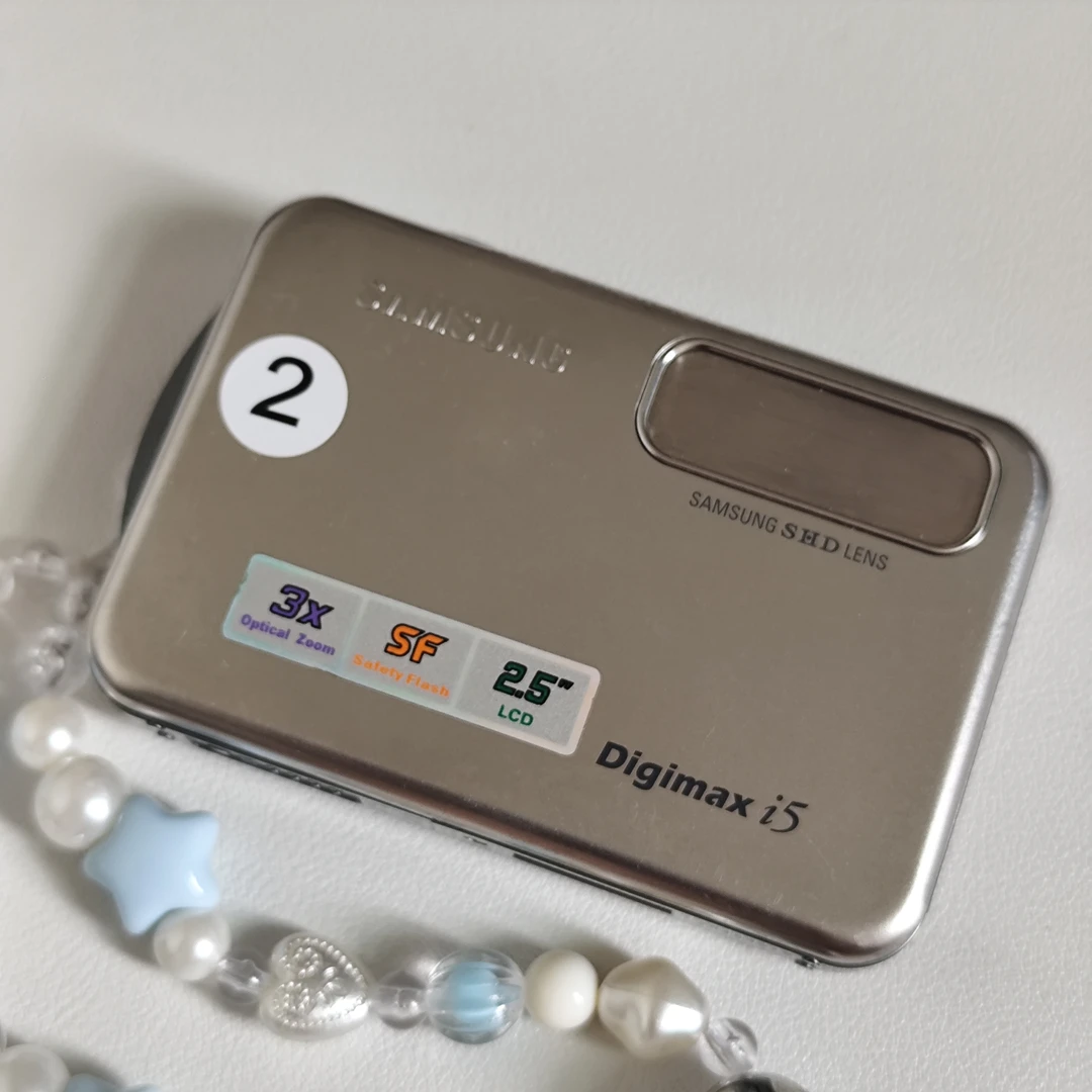9新 Samsung/三星 复古ccd相机 三星i5 2号 500w 古早小清新风格