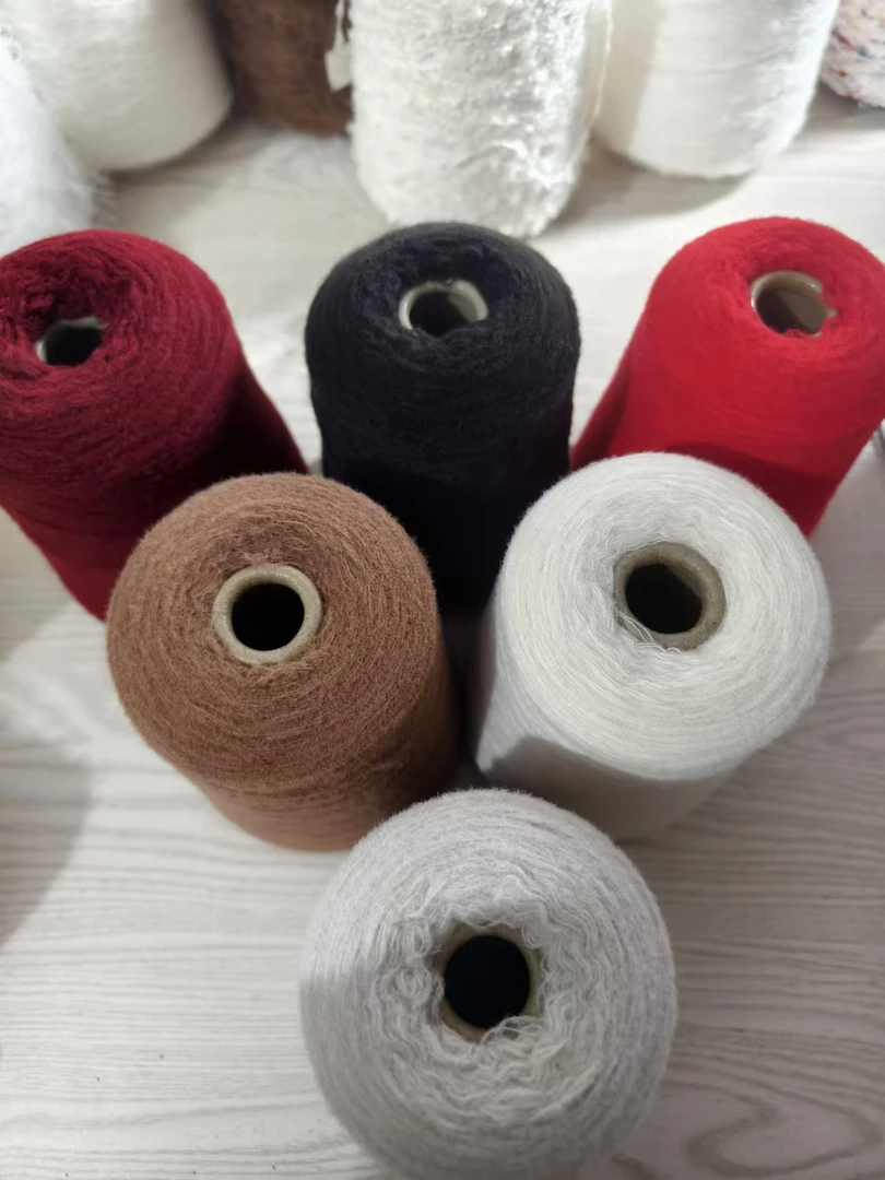 亲肤柔软慕斯云朵线手工毛线编织围巾毛衣披肩diy外套针织