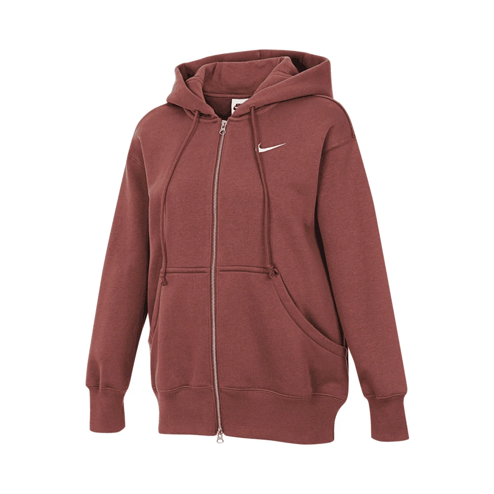 耐克女子AS W NSW PHNX FLC FZ OS HOODIE针织外套DQ5759-218