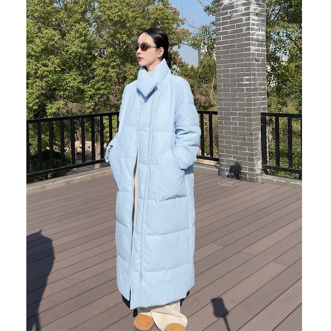 Zwinnie/詹维尼【蓝色大被子棉服】长款显白秋冬棉服 GYT202469