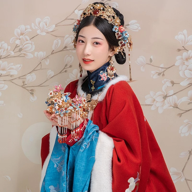 稷氏小筑   坠子  发簪发钗掩鬓发饰古风发饰流苏