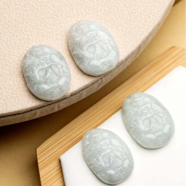 【翡翠小婷】翡翠吊坠小小山水-多样性发货XR-4878|CBJ15