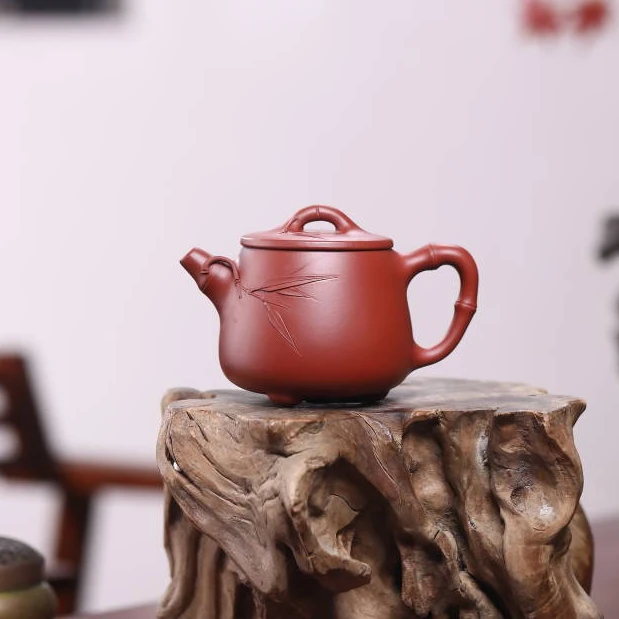 紫砂 龙血砂 竹叶  高石瓢