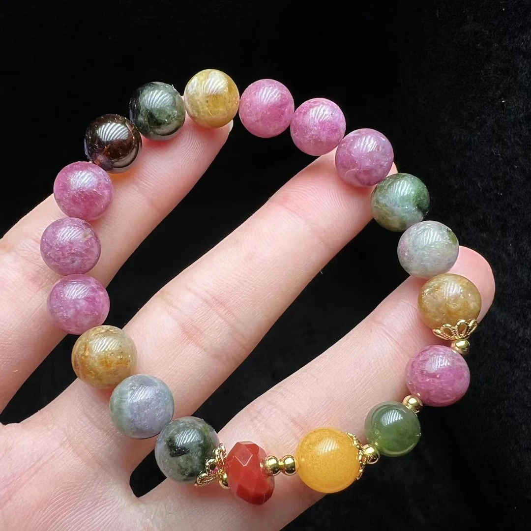 LJ007   碧玺手串（尺寸8.5mm）