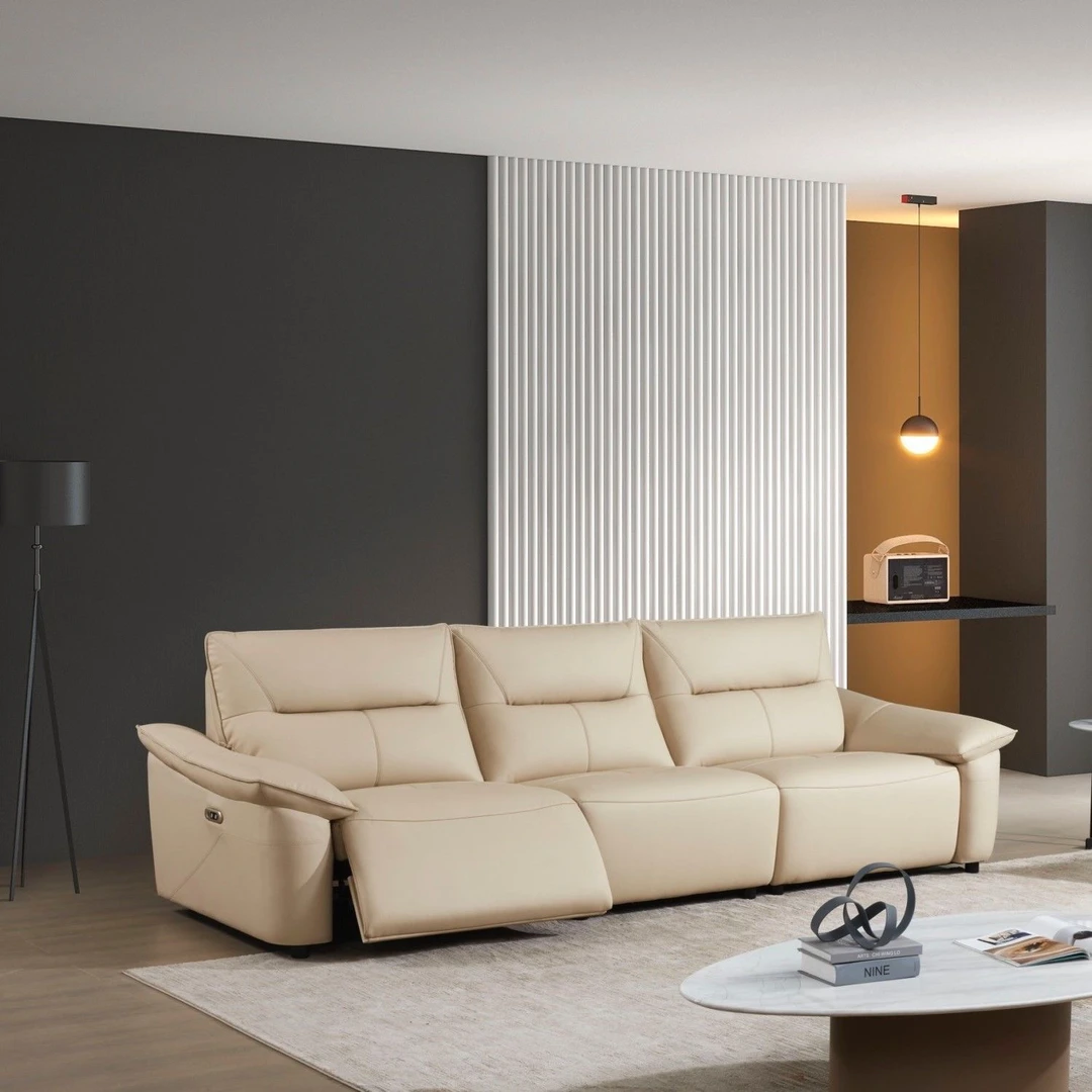 虹姐家零靠墙电动功能沙发家用客厅免洗托腿