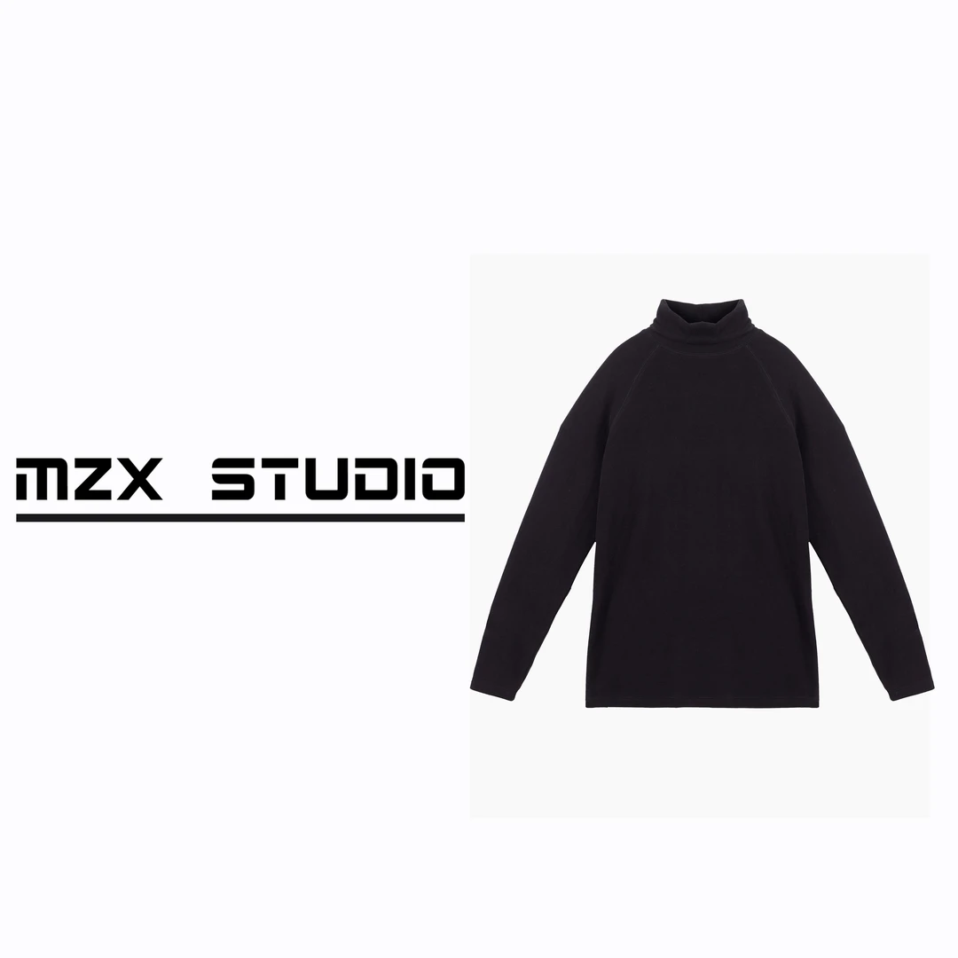 MZX STUDIO 秋冬高领德绒百搭打底衫sy8390