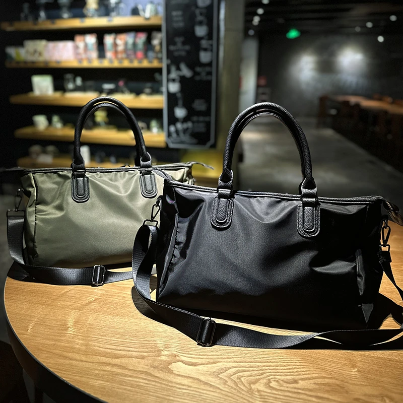 HANKESDUN手提旅行包干湿分离大容量出差登机行李包防水运动健身