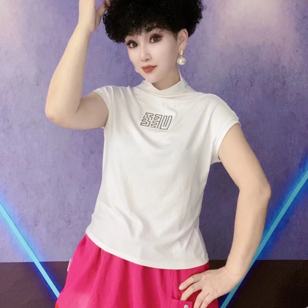 9002夏季休闲时尚无袖T