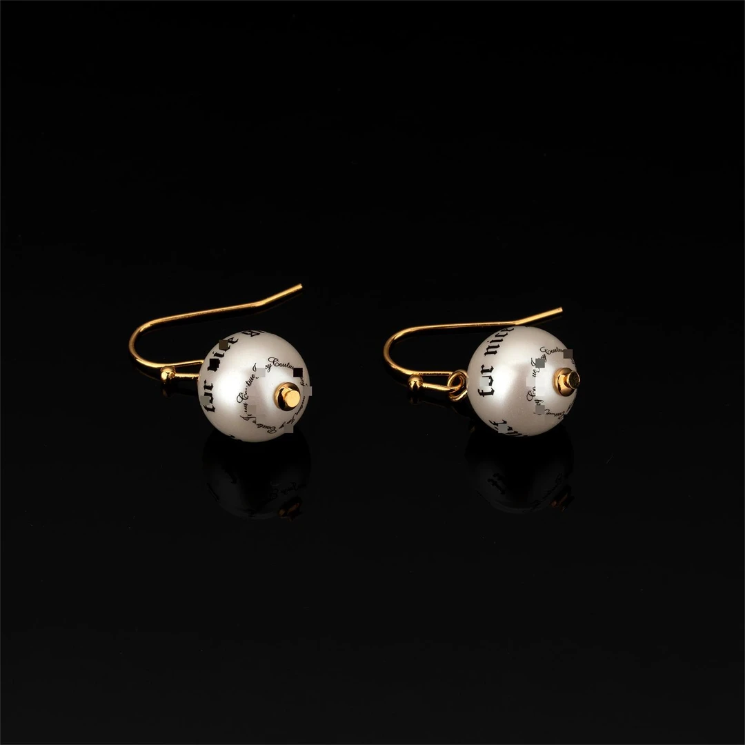 铜合金仿珍珠耳饰 32048气质小众时尚仿珍珠耳坠耳钉