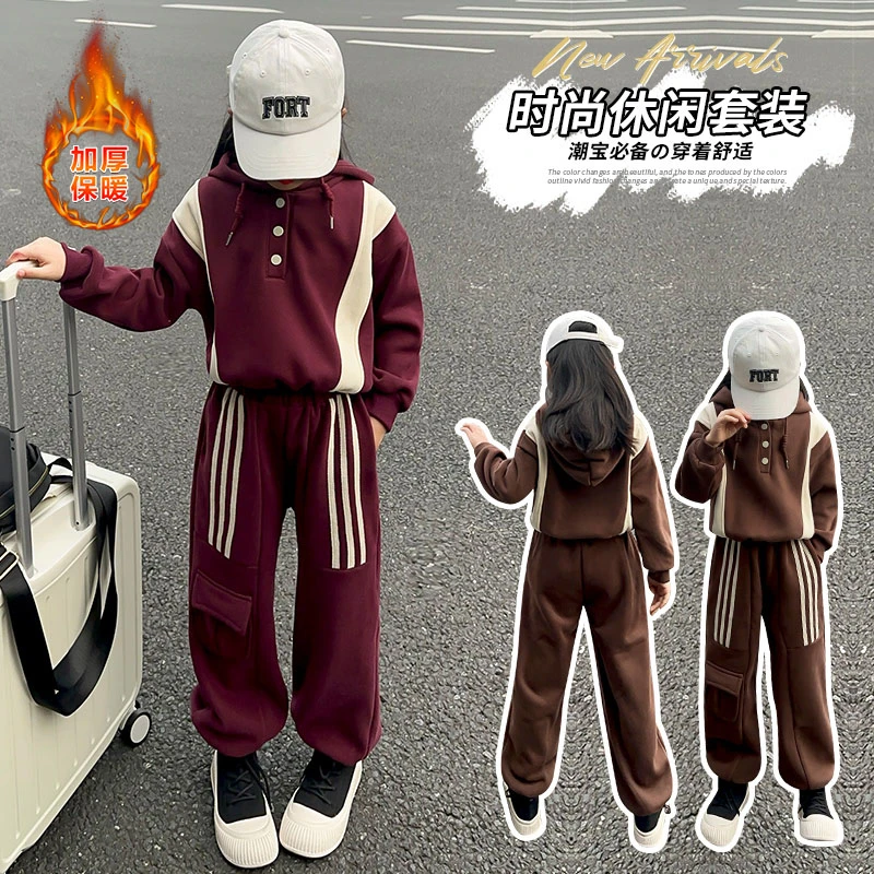 秋冬卫衣套装长袖时髦休闲时尚舒适