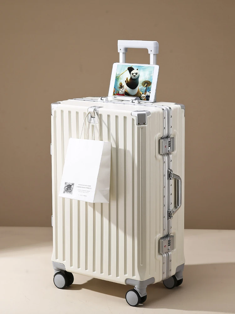 送包行李箱多功能拉杆箱密码箱20寸登机箱26寸旅行箱加厚铝框箱