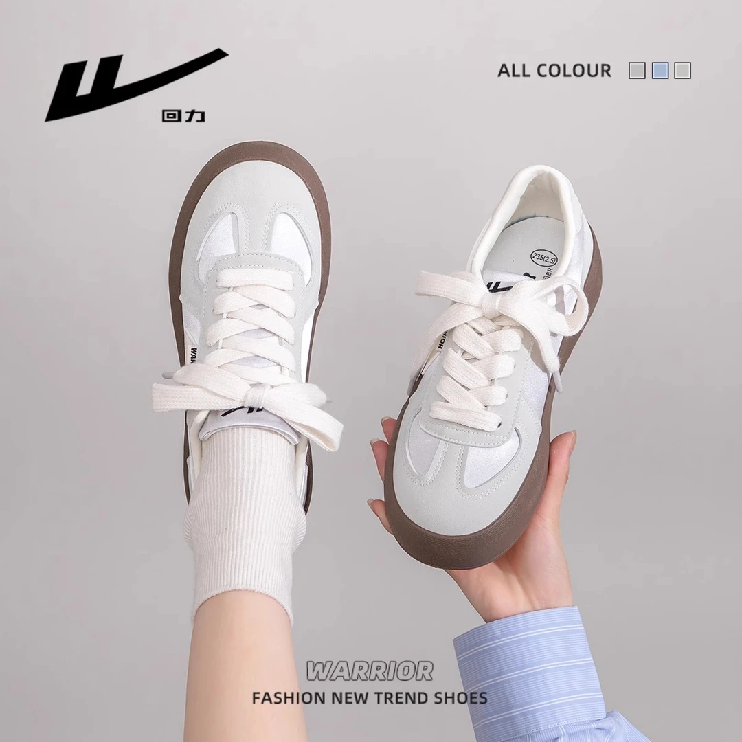回力帆布鞋2025新款薄款透气轻便时尚学生学院清新芭蕾风鞋德训鞋