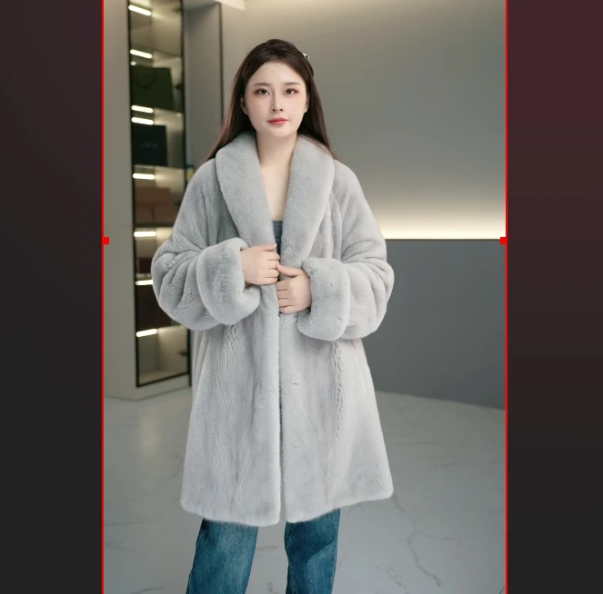 ileather （定做专用，不退）进口水貂外套紫金短二！