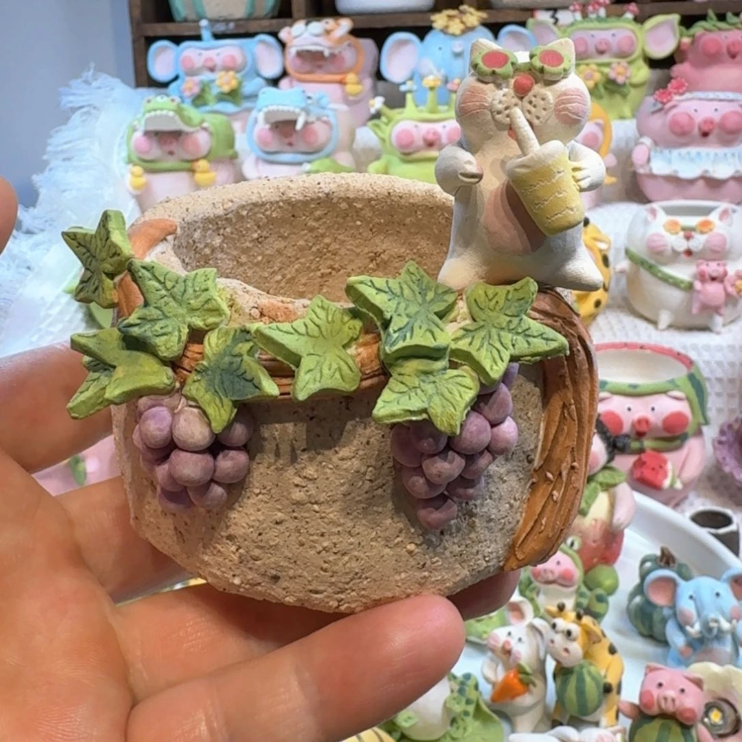 陶20CM以下厂家直销精品花盆