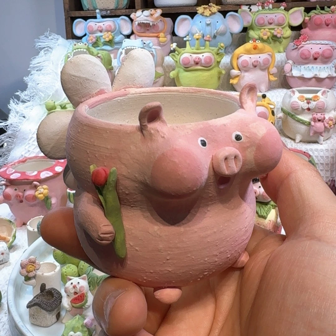 陶20CM以下厂家直销精品花盆