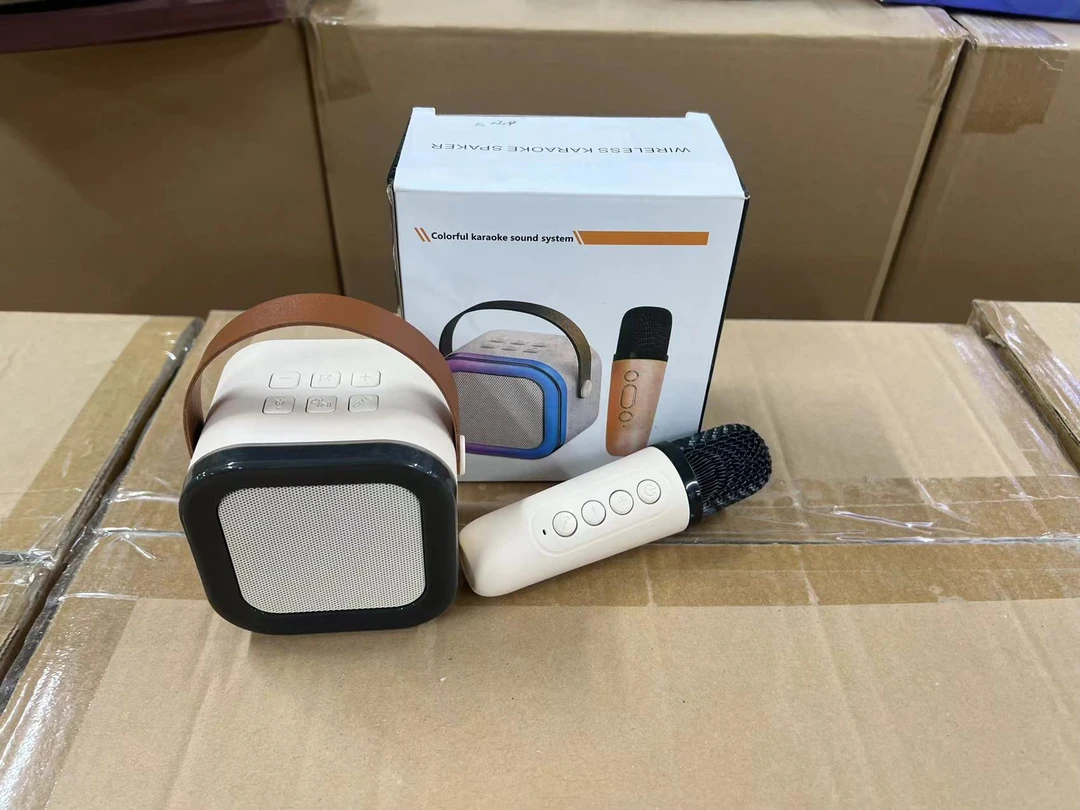 K12蓝牙音响单麦迷你K歌麦无线蓝牙一体机卡拉OK唱歌点歌家庭KTV