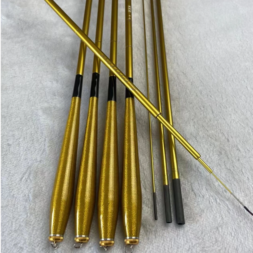 超轻超细鲫鱼竿37调软竿小金竿