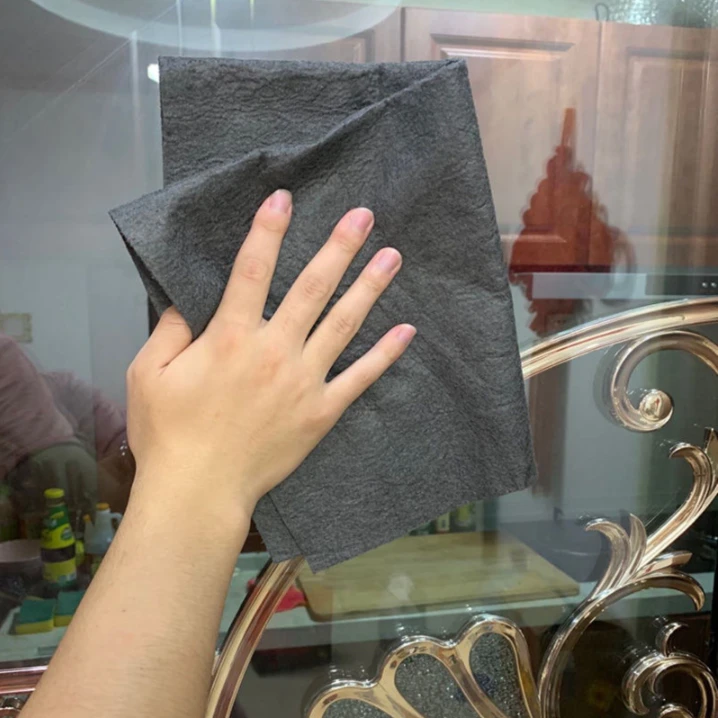 金铂喜吸水擦玻璃抹布擦镜子 抹布家务清洁百洁布加厚无痕不留痕