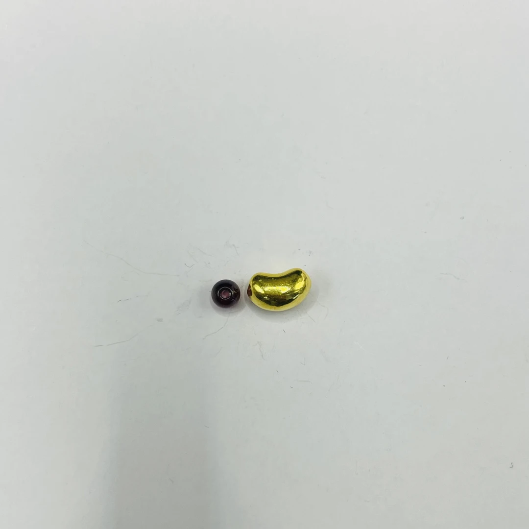 足金石榴石相思豆饰品