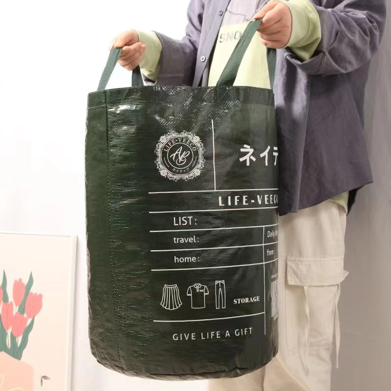 50*38.5cm大容量防水手提圆桶收纳脏衣袋（58L）