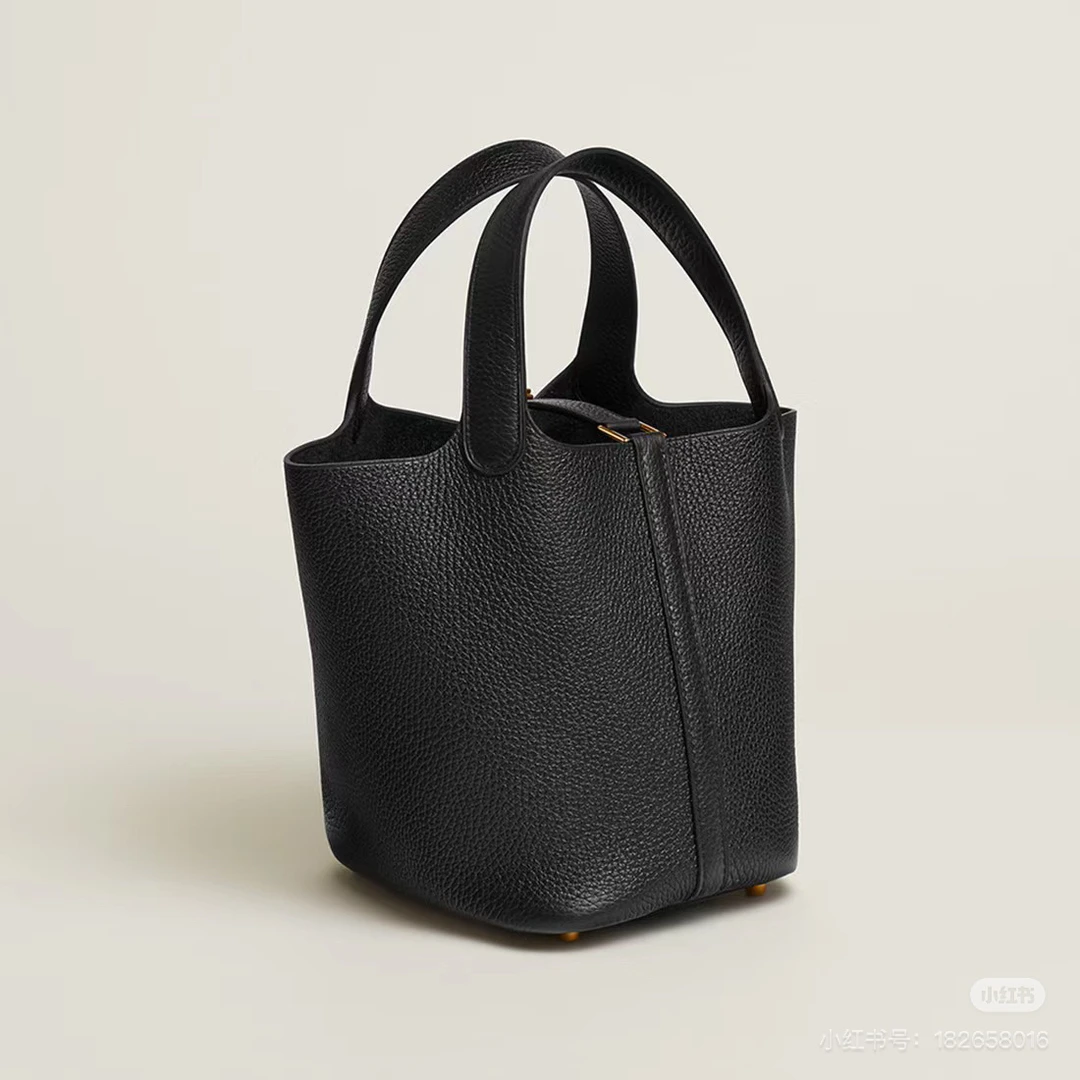 菜篮togo头层牛皮全手缝蜡线菜菜子女士真皮手提包