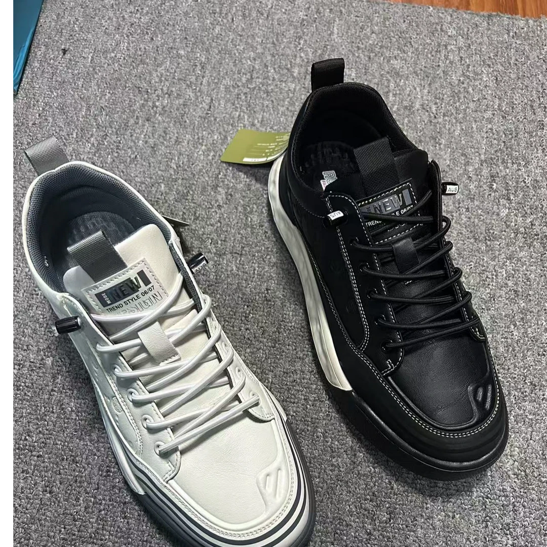 2024年秋季新款时尚舒适百搭轻便防滑耐磨男士板鞋