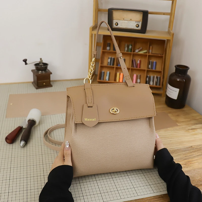 双肩包diy手工编织包包材料包百搭单肩斜挎手提大容量情侣包书包