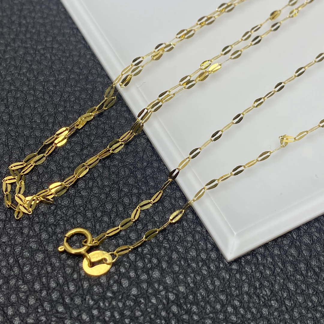 YZ3166-18K金嘴唇链-JS(多样性发其一)