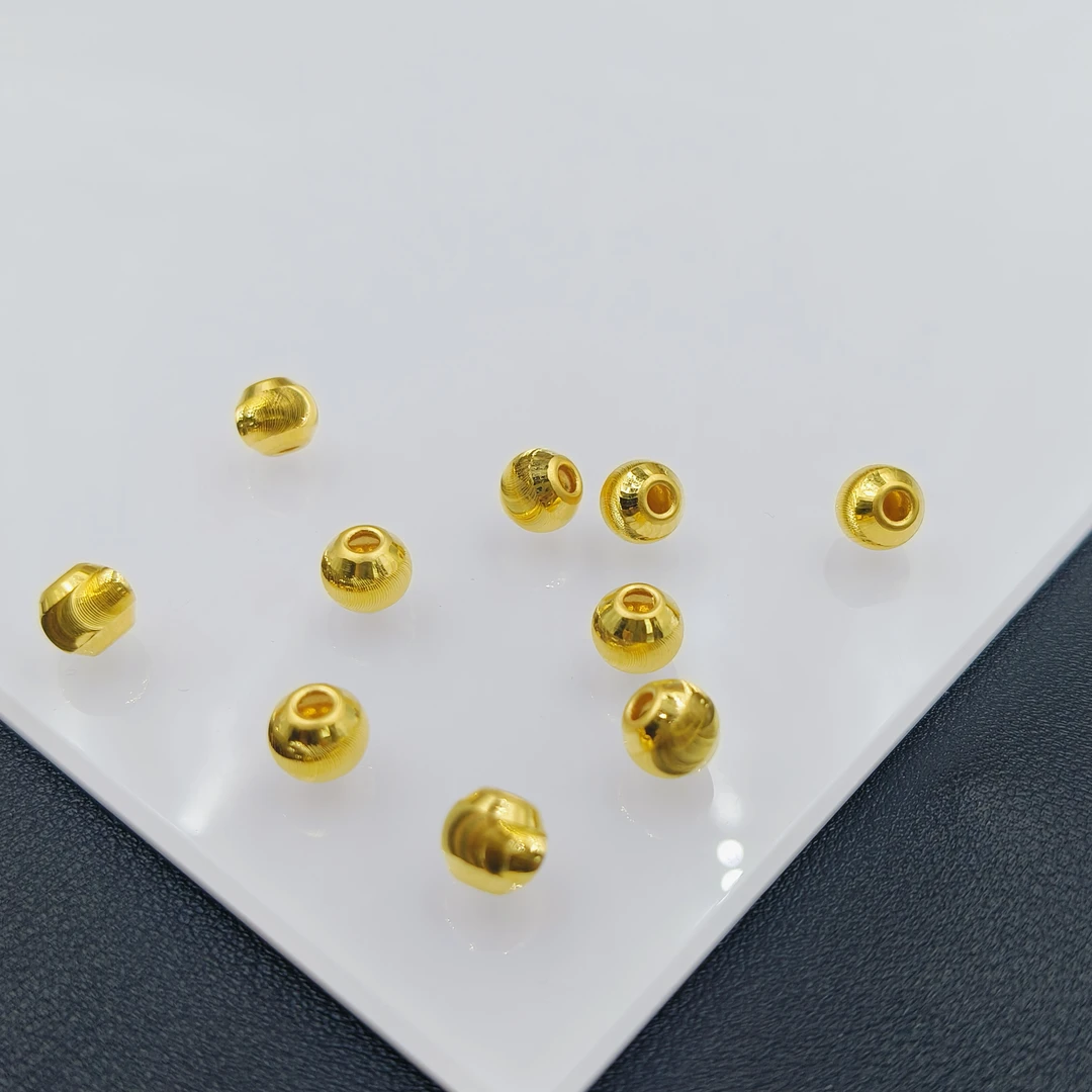 YZ3223-足金猫眼珠6.5mm左右-(多样性发其一)OQR