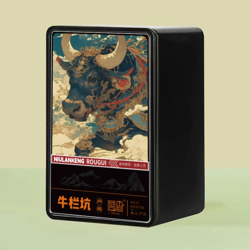 茗查-牛栏坑肉桂6泡铁盒装