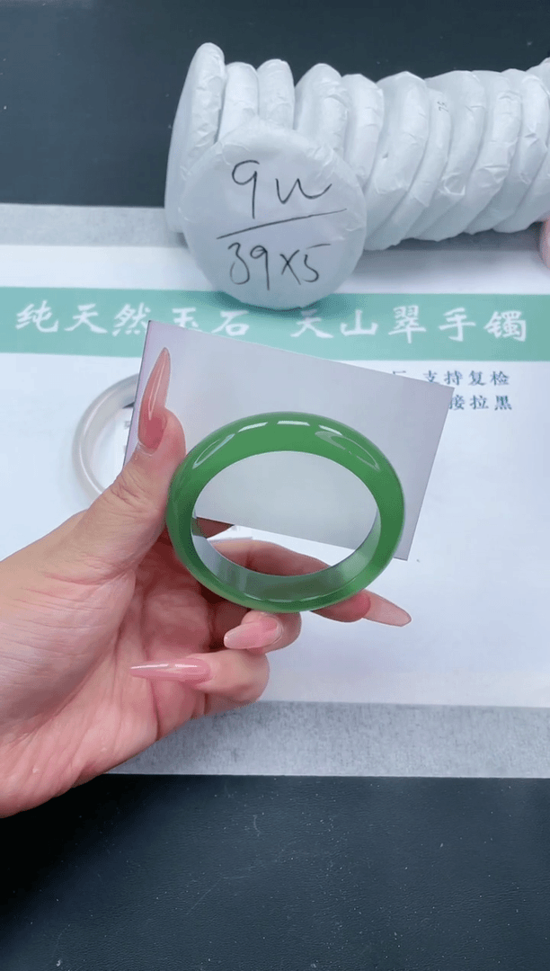 【闪购商品】石英质玉手镯未镶嵌多样性发一SM297-53+