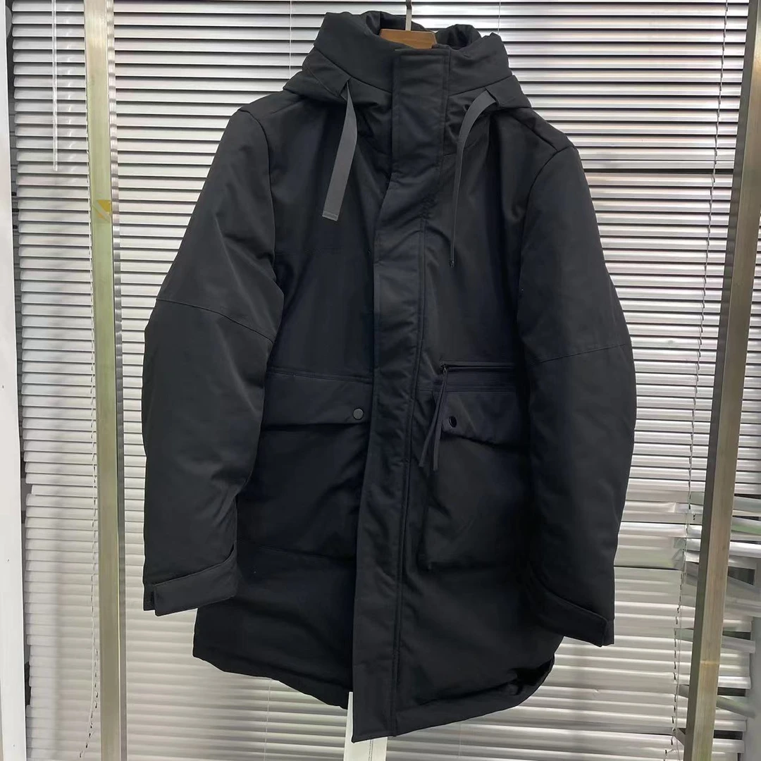 【羽服】大码男装户外冬季时尚休闲中长款外套（可穿零下20°）21823