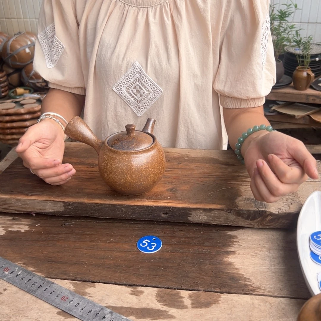 紫砂微瑕粗陶茶具捡漏53