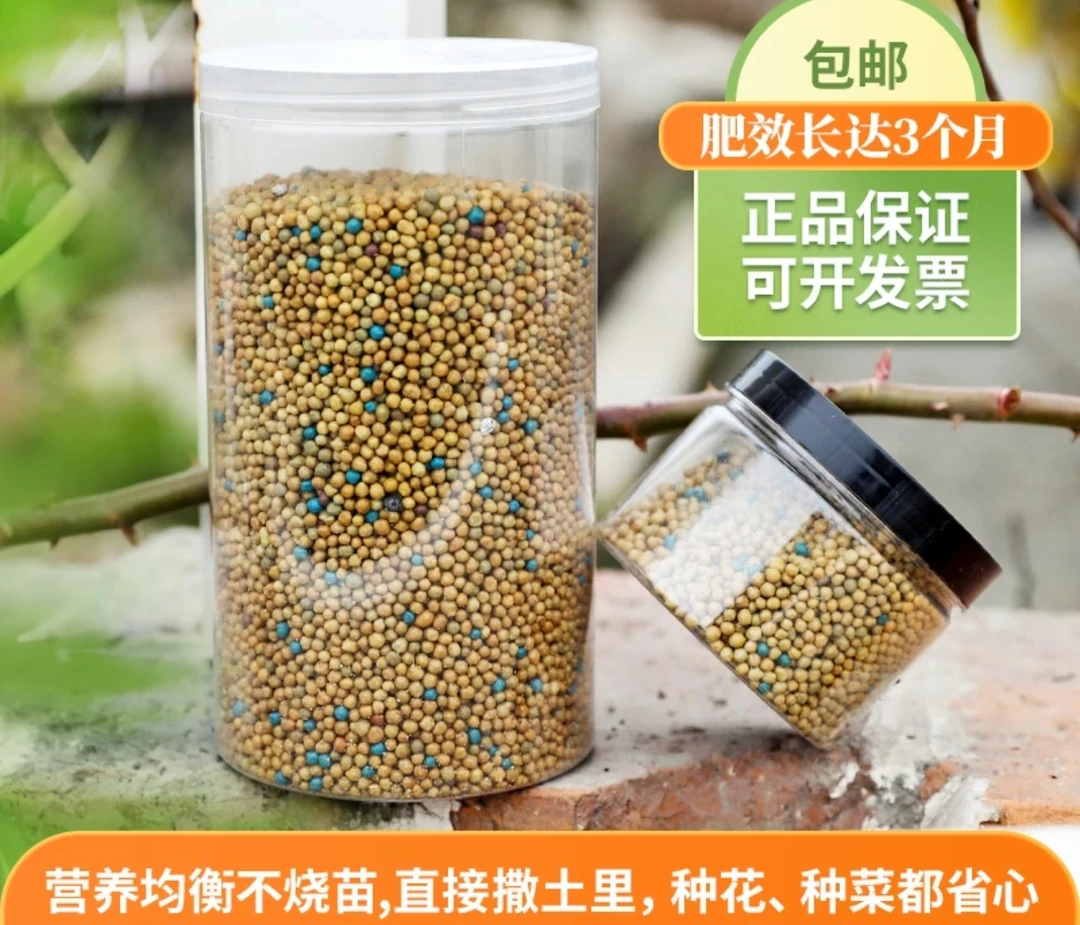 花肥（奥绿缓释肥）多肉植物月季铁线莲兰花石斛花卉通用控释